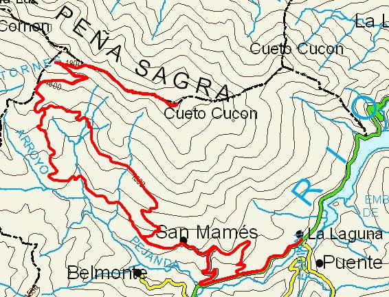 mapa ruta 47a