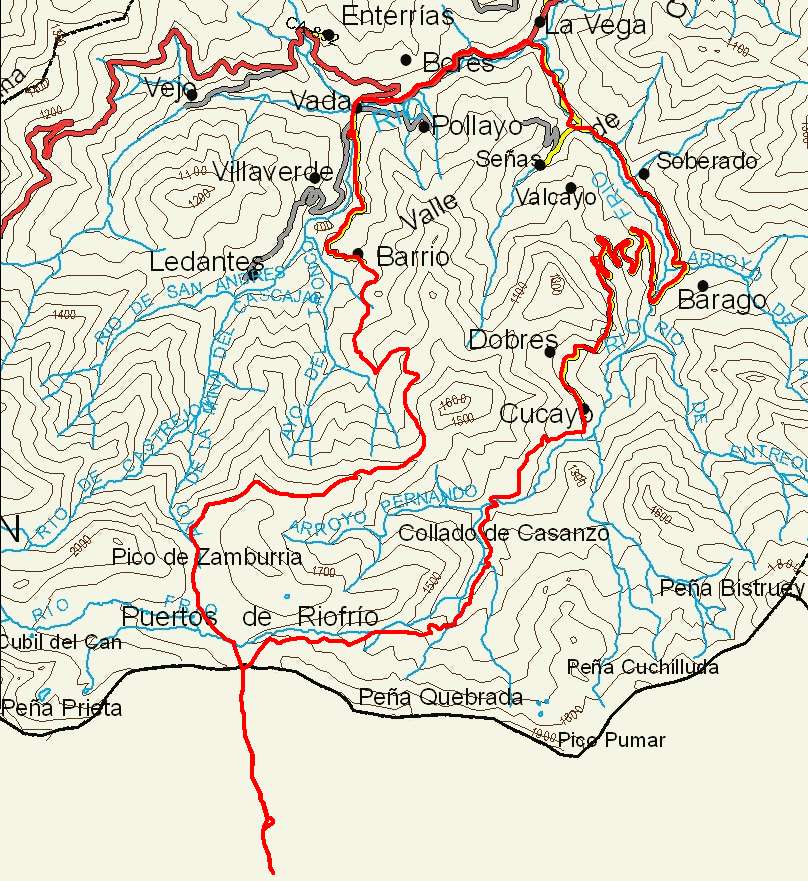 Mapa ruta 53
