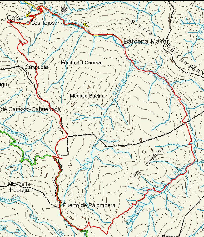 mapa ruta 2a
