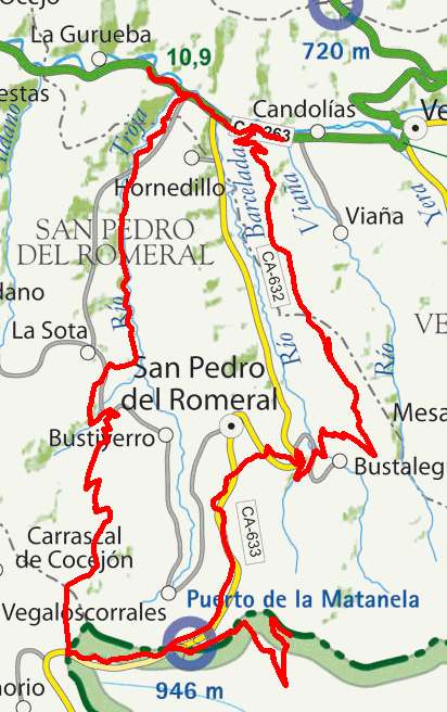 mapa route 42