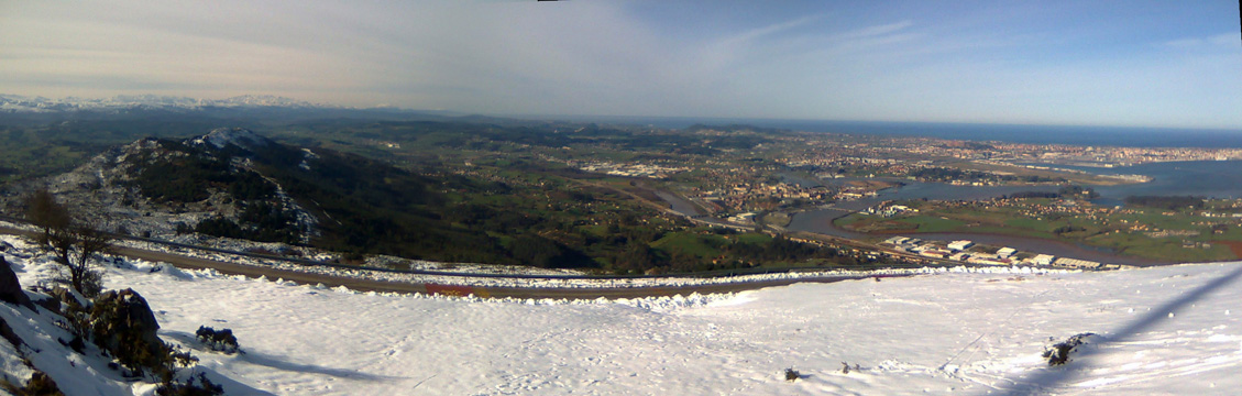 Vista desde peña cabarga